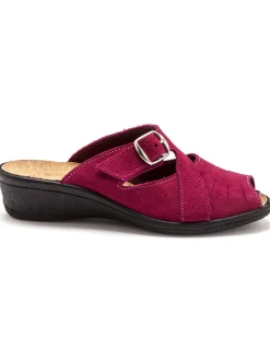 Mules réglables intérieur liège