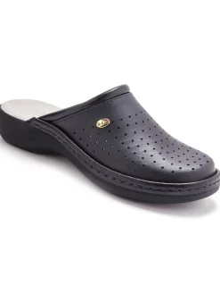 Mules ultra légères en cuir