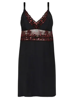 Nuisette sexy dentelle et microfibre