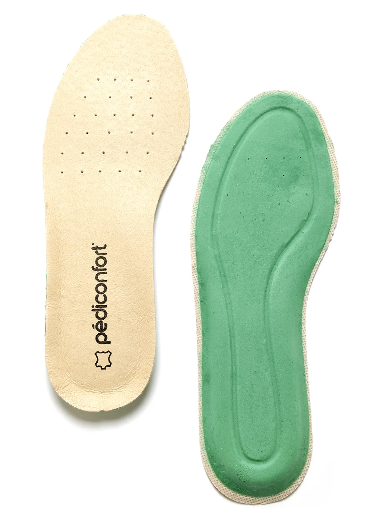 Paire de semelles à mémoire de forme