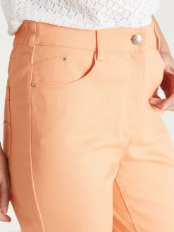 Pantacourt 5 poches coupe droite