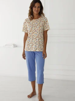 Pantacourt de pyjama jersey pur coton