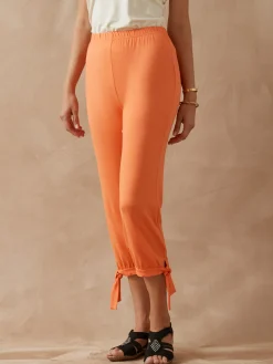 Pantacourt en maille style sarouel