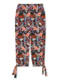 Pantacourt en maille style sarouel