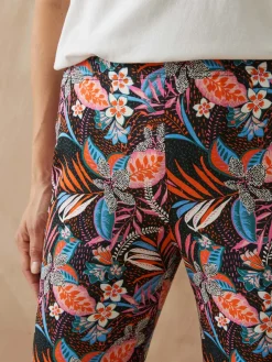 Pantacourt en maille style sarouel