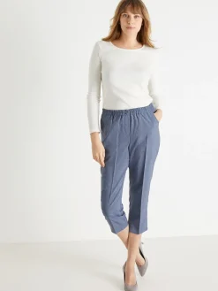 Pantacourt élastiqué entrejambe 60cm