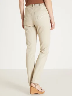 Pantalon 5 poches coupe droite