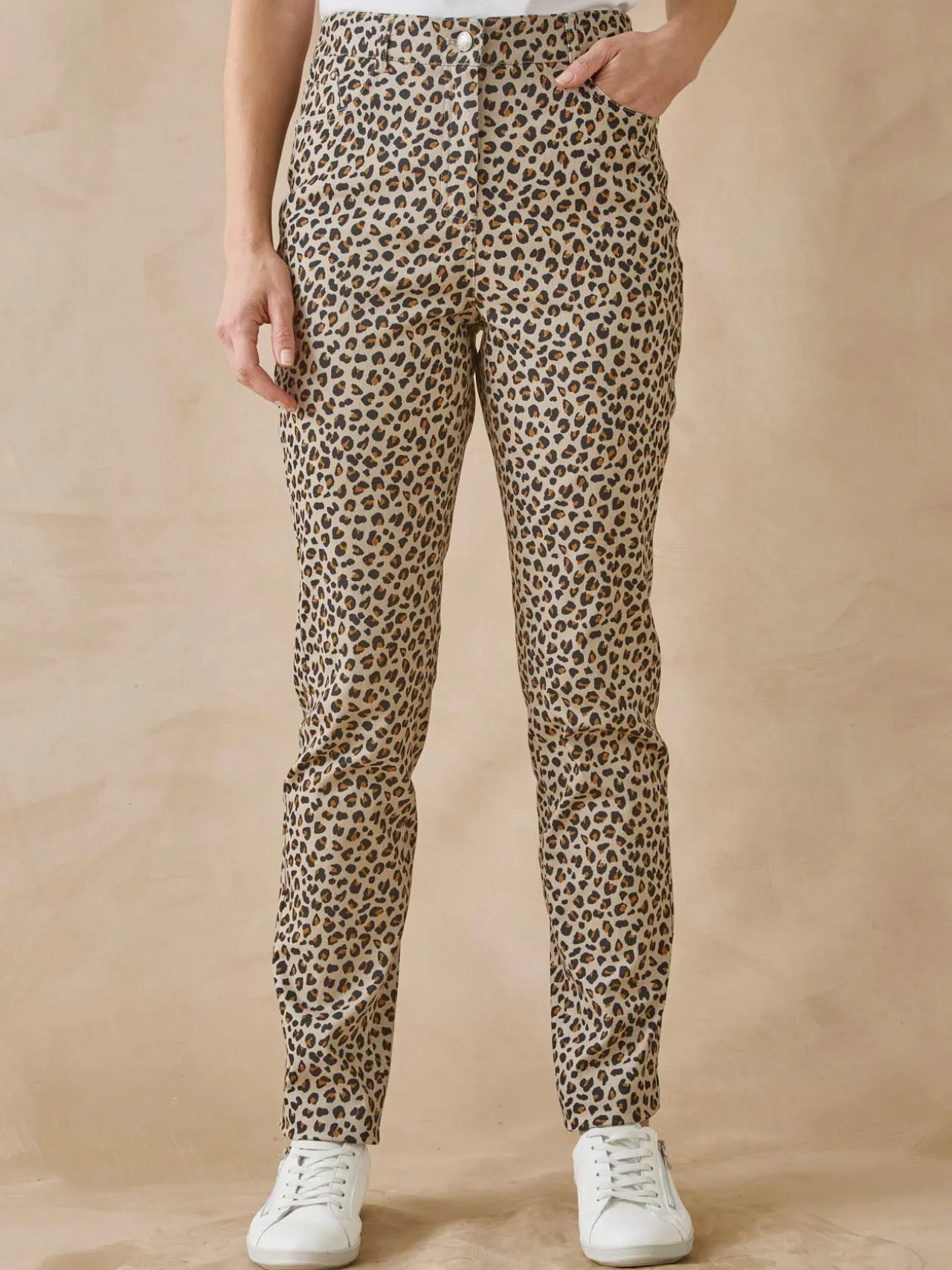 Pantalon 5 poches coupe droite