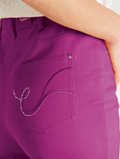 Pantalon 5 poches coupe droite