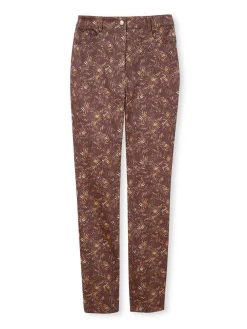 Pantalon 5 poches taille haute