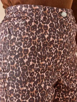 Pantalon 5 poches taille haute