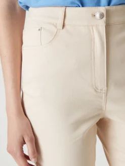 Pantalon 5 poches taille haute