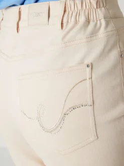 Pantalon 5 poches taille haute