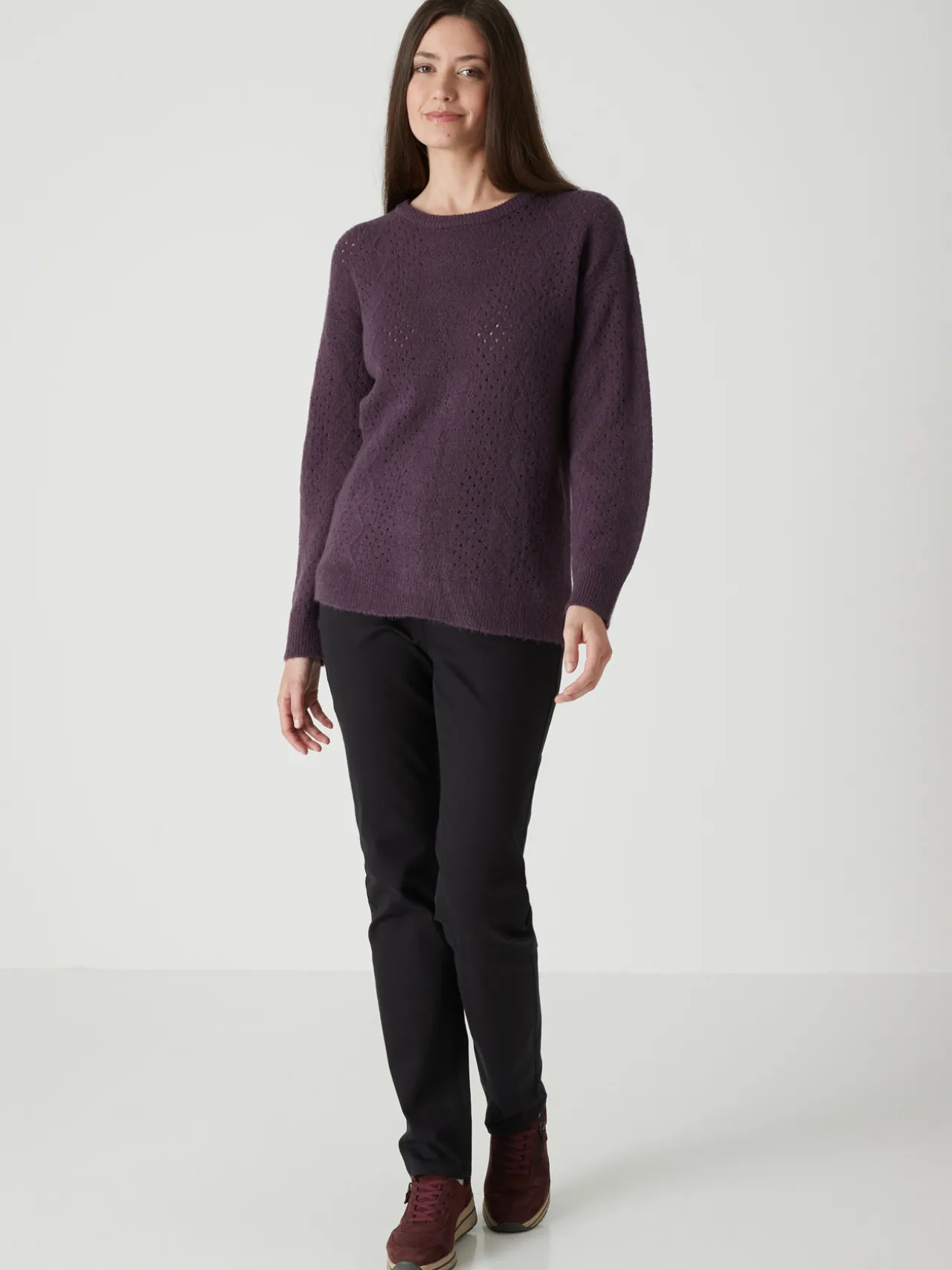 Pantalon 5 poches taille haute