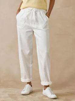 Pantalon cargo élastiqué