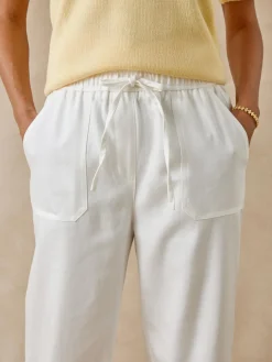 Pantalon cargo élastiqué