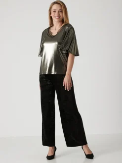 Pantalon chic en velours