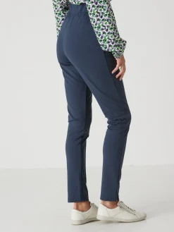 Pantalon droit élastiqué maille milano