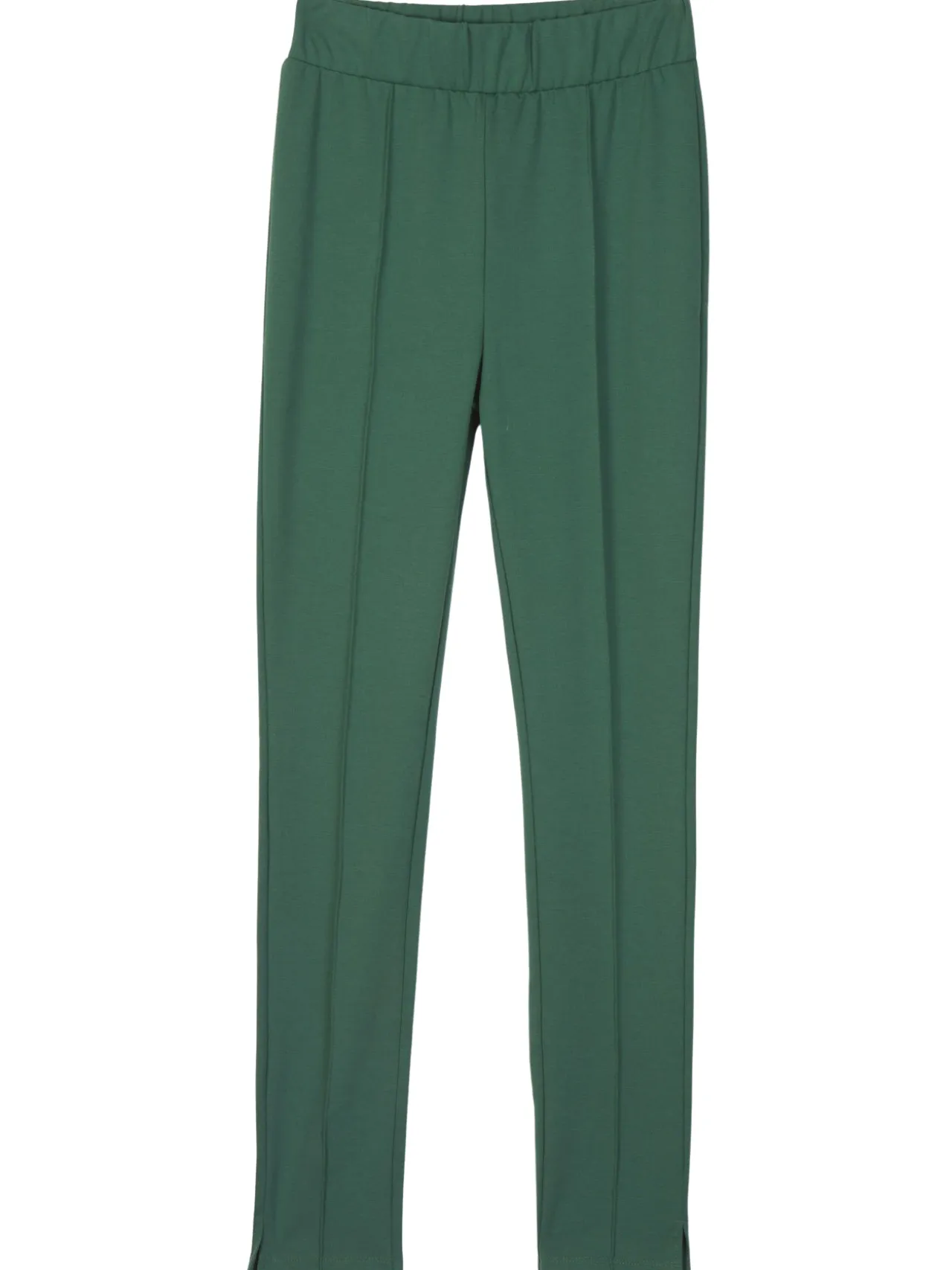 Pantalon droit élastiqué maille milano