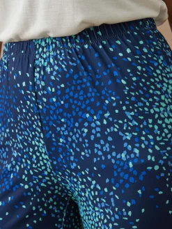 Pantalon en crêpe fluide