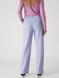 Pantalon en maille crêpe