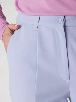 Pantalon en maille crêpe