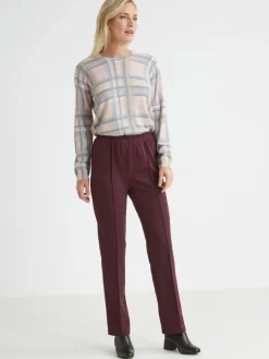 Pantalon en maille stature + d'1,60m