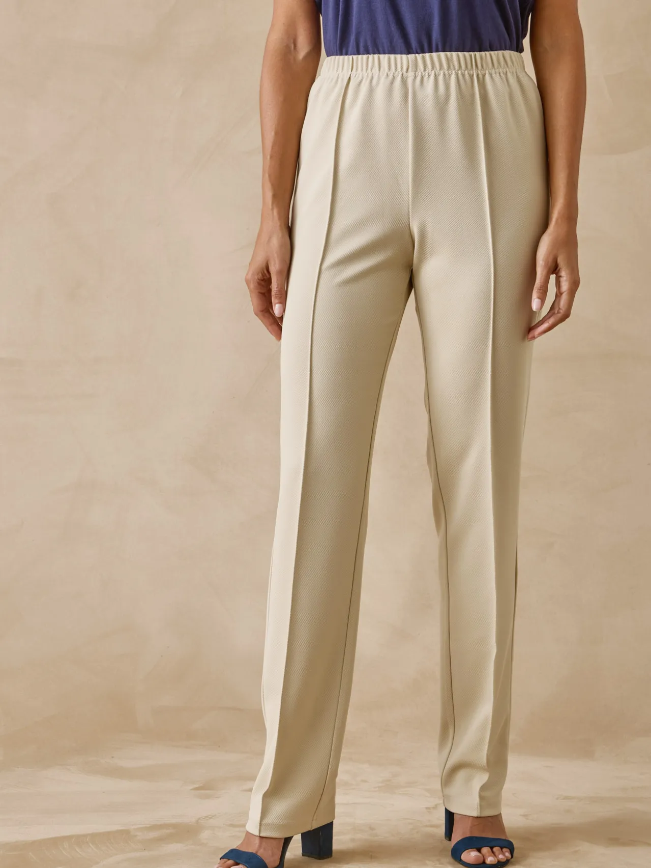 Pantalon en maille stature + d'1,60m