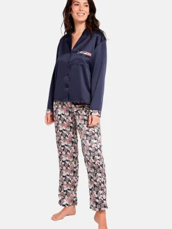 Pantalon en satin Idole