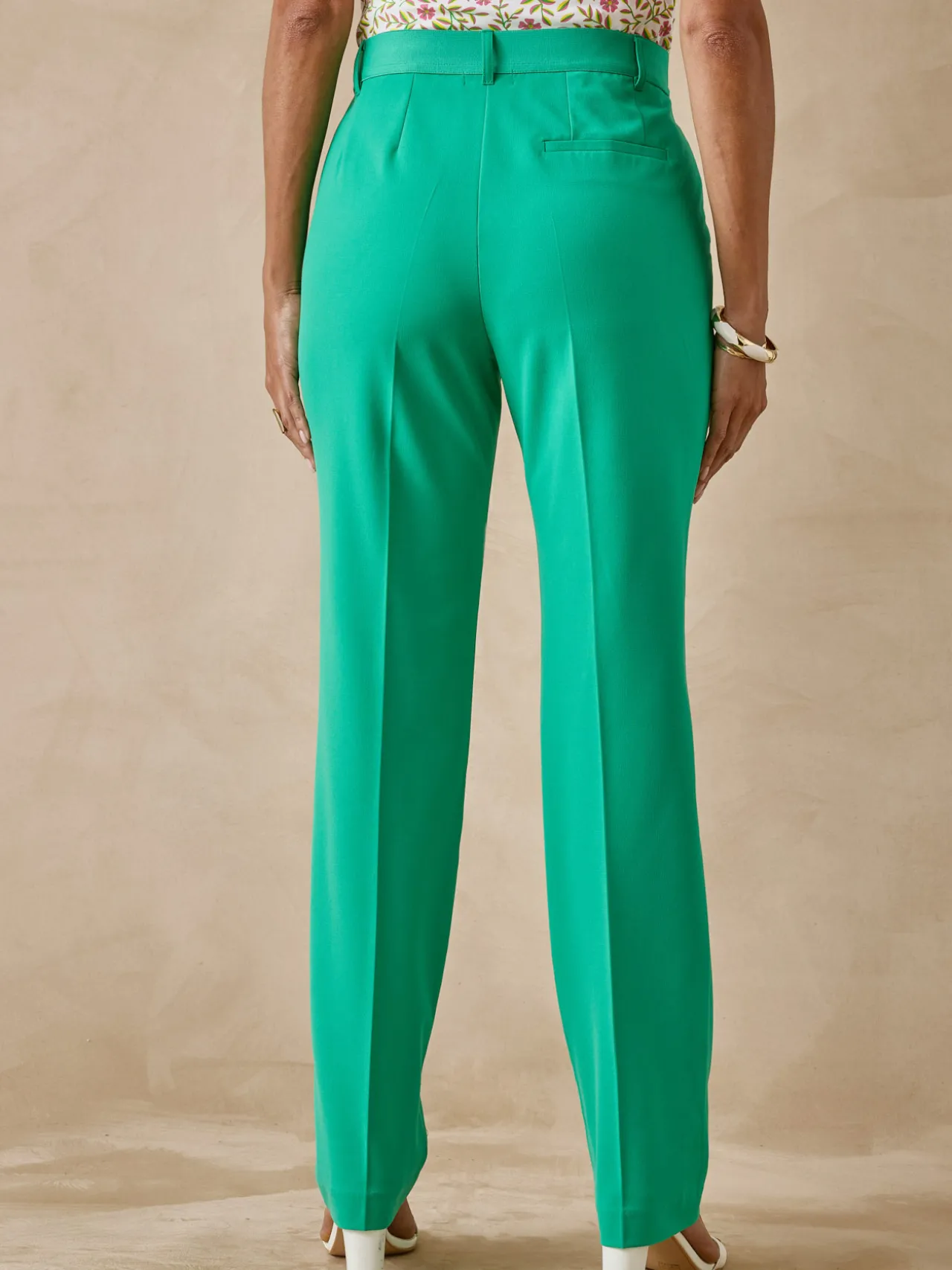 Pantalon entièrement élastiqué