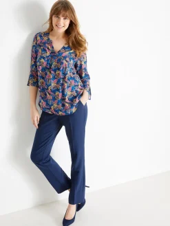 Pantalon entièrement élastiqué