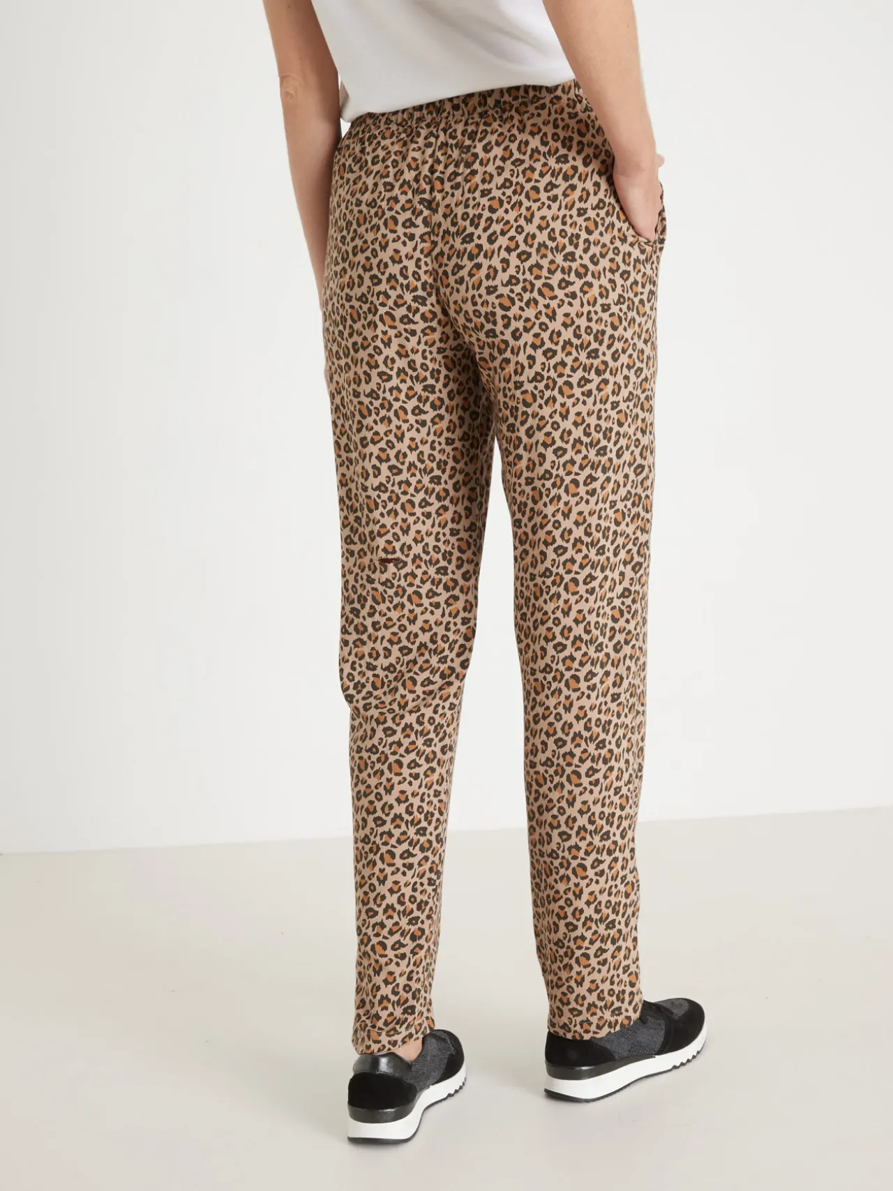 Pantalon entièrement élastiqué