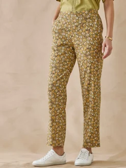 Pantalon fluide élastiqué