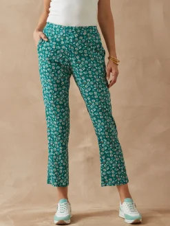 Pantalon fluide élastiqué