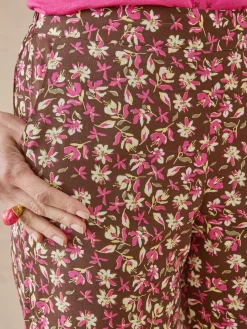 Pantalon fluide élastiqué