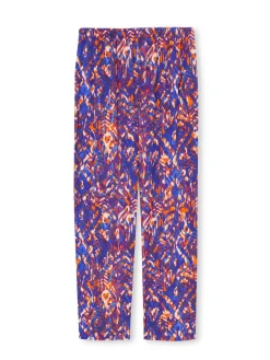 Pantalon fluide élastiqué