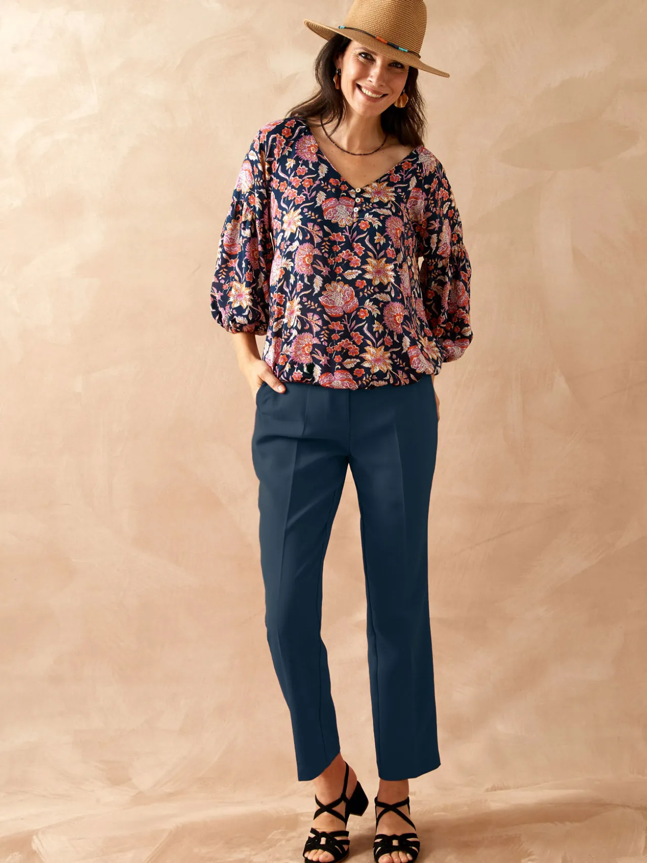 Pantalon fuselé 7/8ème