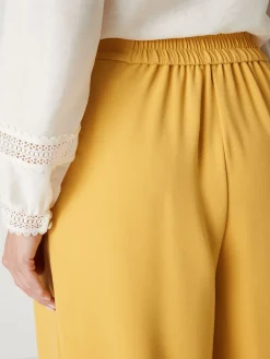 Pantalon large en crêpe