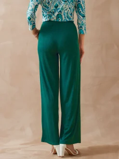 Pantalon large et droit