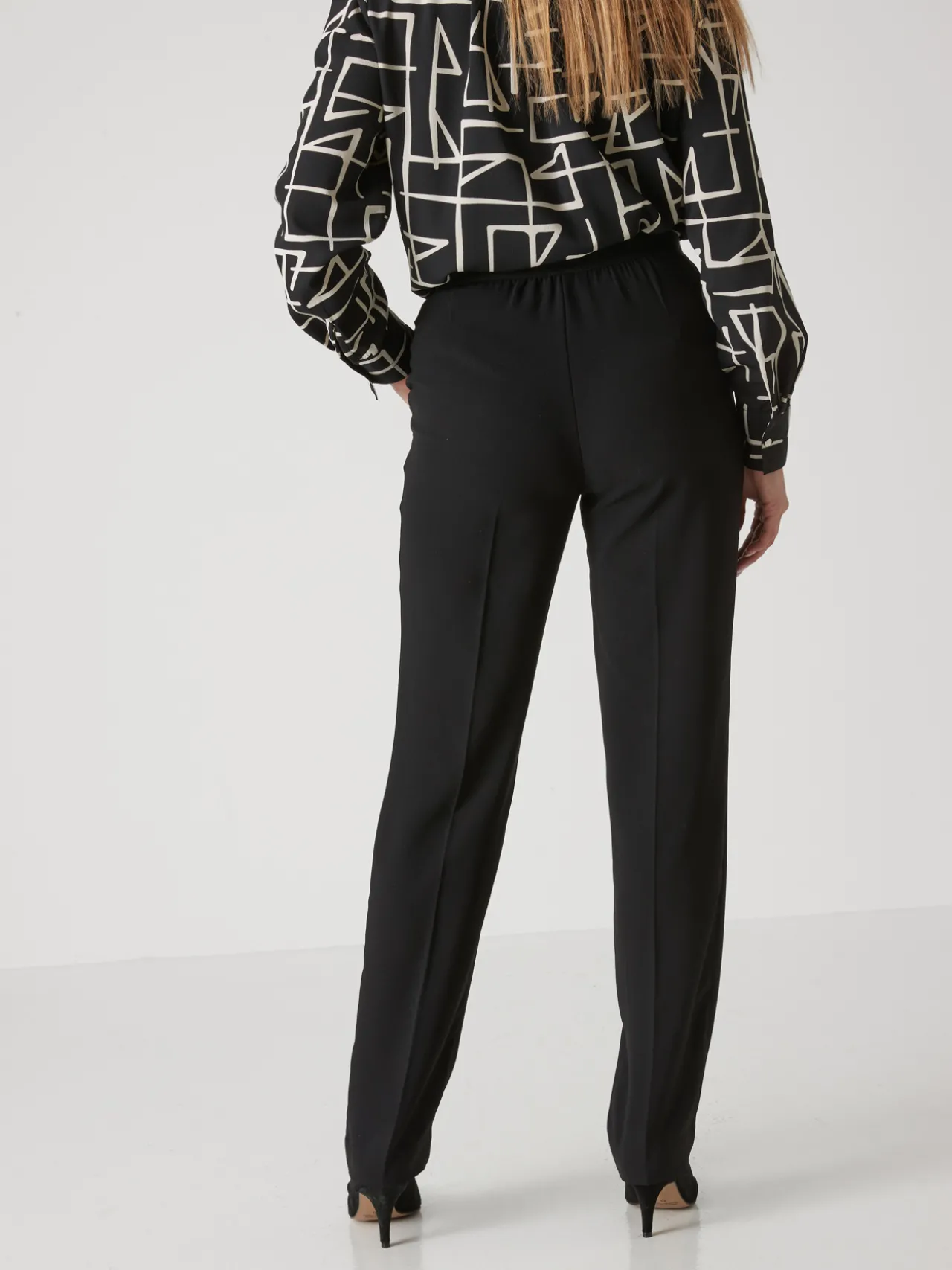 Pantalon élastiqué