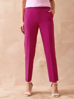 Pantalon élastiqué