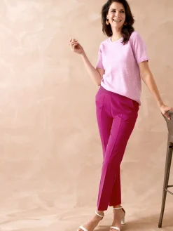 Pantalon élastiqué