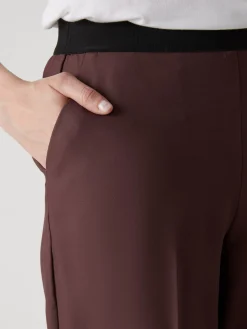 Pantalon élastiqué