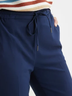 Pantalon élastiqué