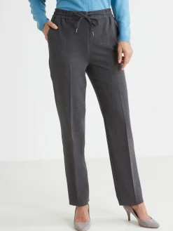 Pantalon élastiqué