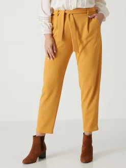 Pantalon élastiqué en maille