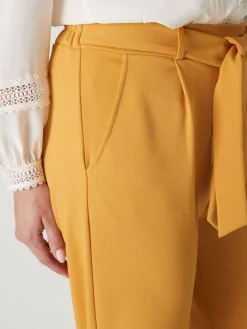 Pantalon élastiqué en maille