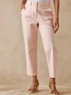 Pantalon 7/8ème en toile extensible