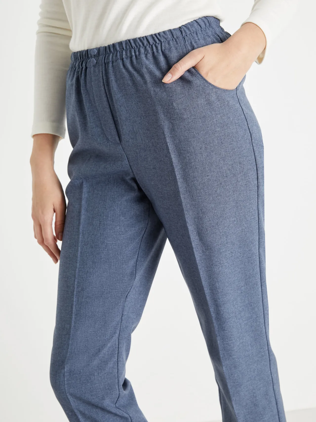 Pantalon 7/8ème élastiqué