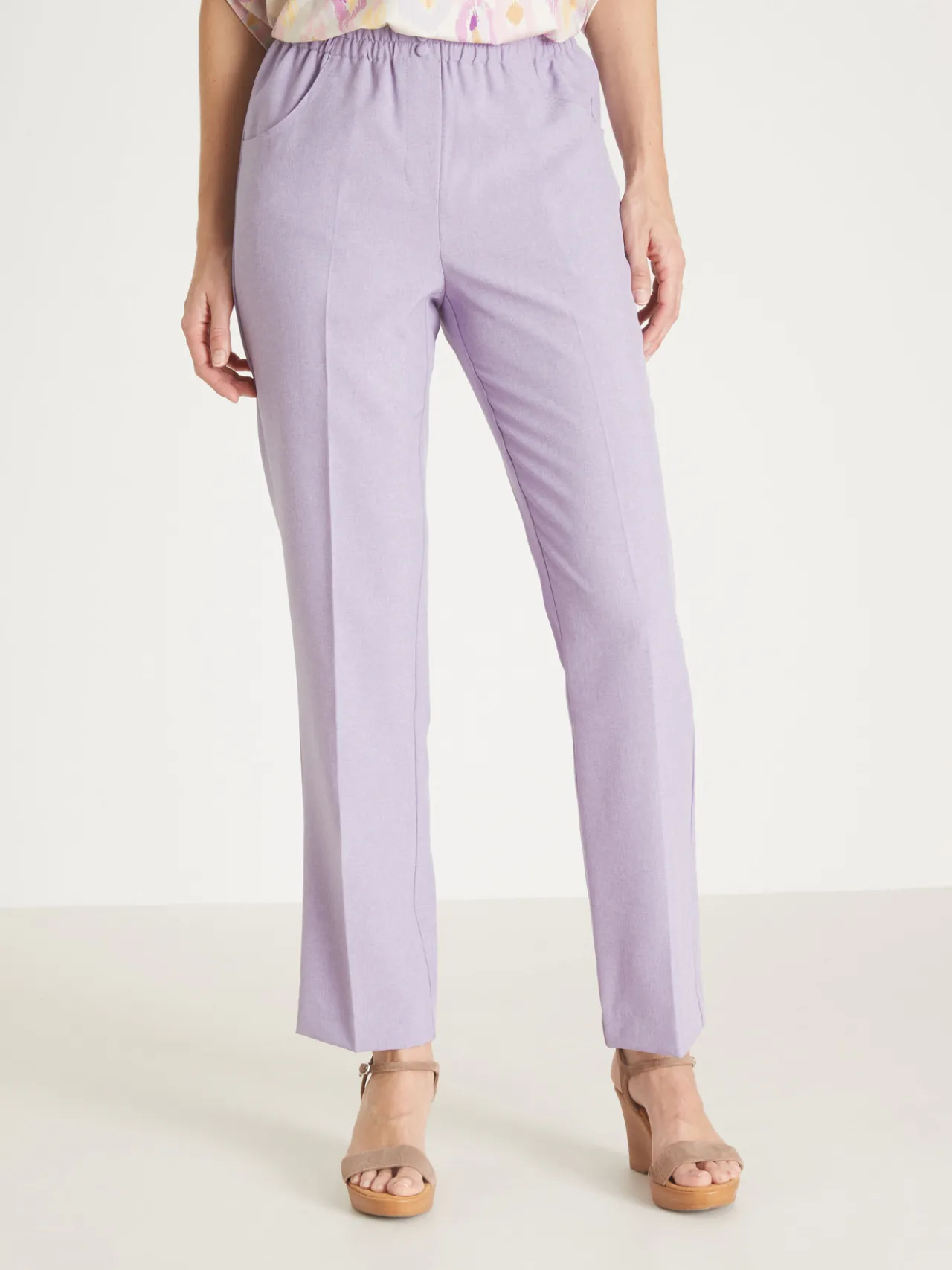 Pantalon 7/8ème élastiqué